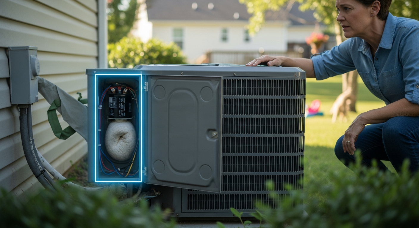Chester, SC's Silent AC Killer: Why Your Capacitor Fails in Early Summer & How Atlas Can Help — in-context / use-case image