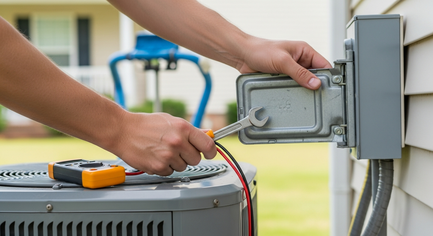 Heath Springs, SC Homeowners: Why Your AC Compressor Isn't Starting This Late Spring & How to Get Cool Air Back — process / how-it-works image