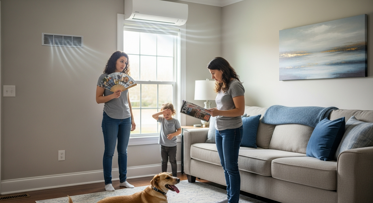 Lando, SC's Late Spring Challenge: Diagnosing Poor AC Airflow & High Energy Bills — in-context / use-case image