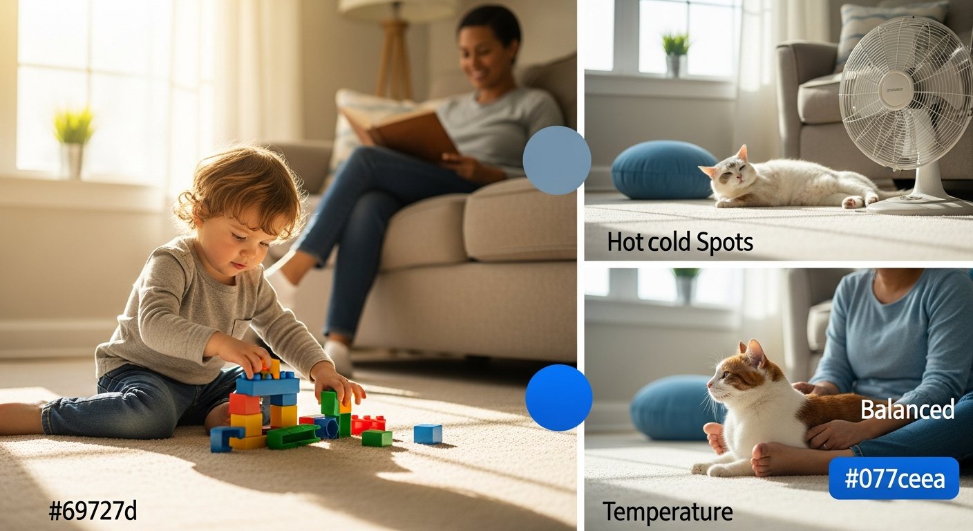 Why Your Mineral Springs, NC Home Has Hot and Cold Spots: Diagnosing Uneven AC Cooling This Summer — outcome / result image