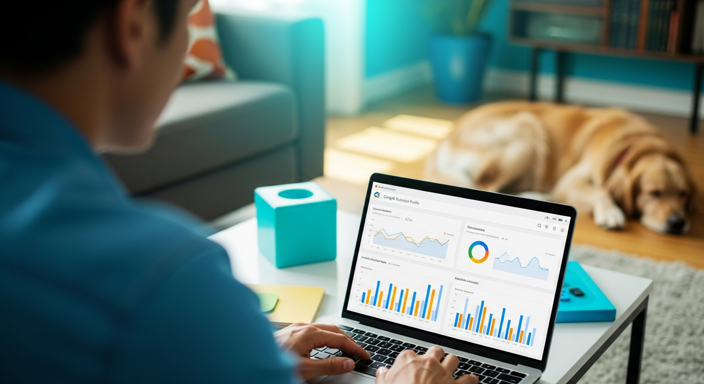 Leveraging Summer Google Business Profile Analytics for Year-Round AI Search Strategy — human element image