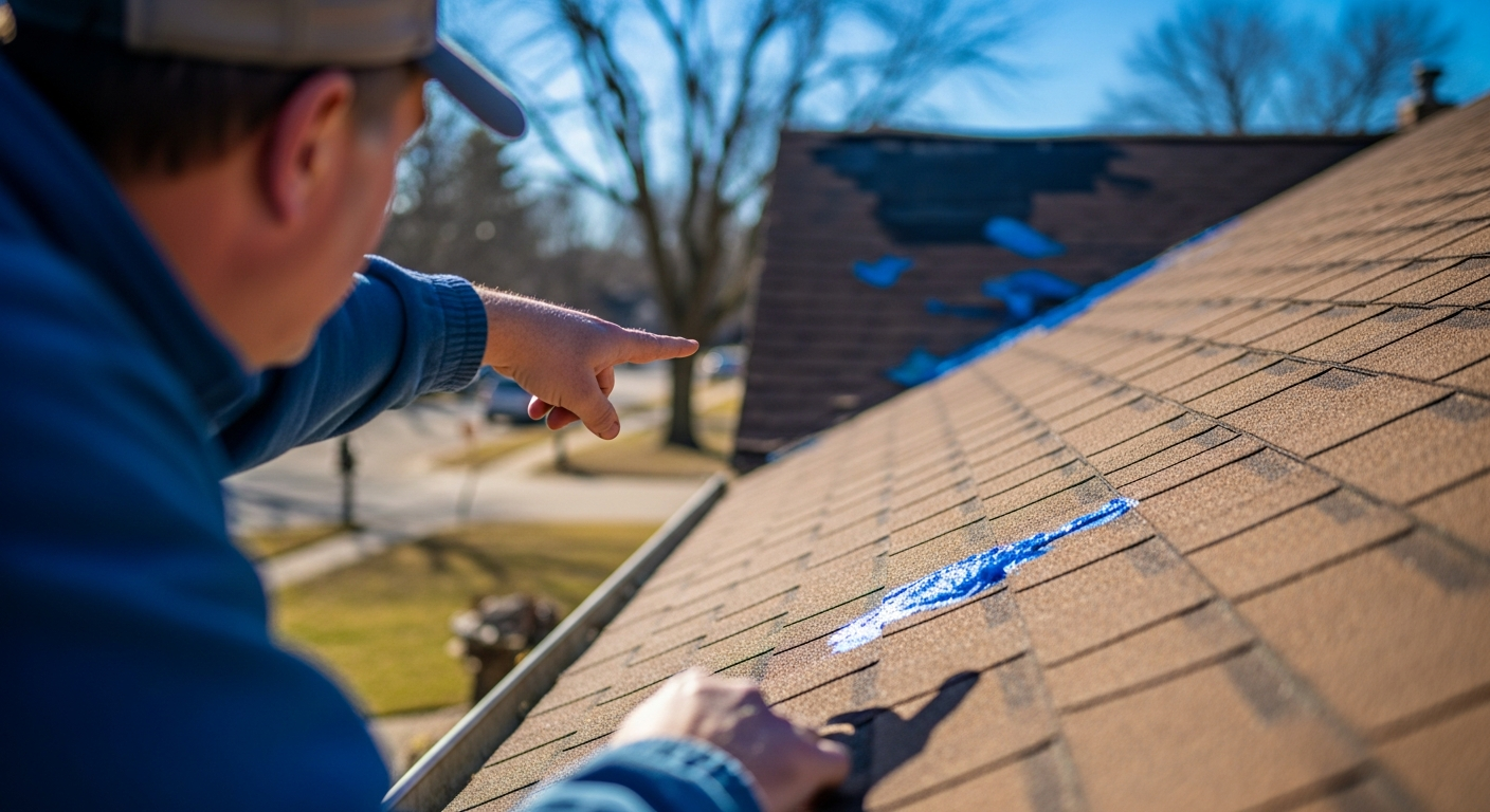 Bethalto Homes: When to Repair vs. Replace Your Roof After Spring Storms and Before Summer Heat — human element image