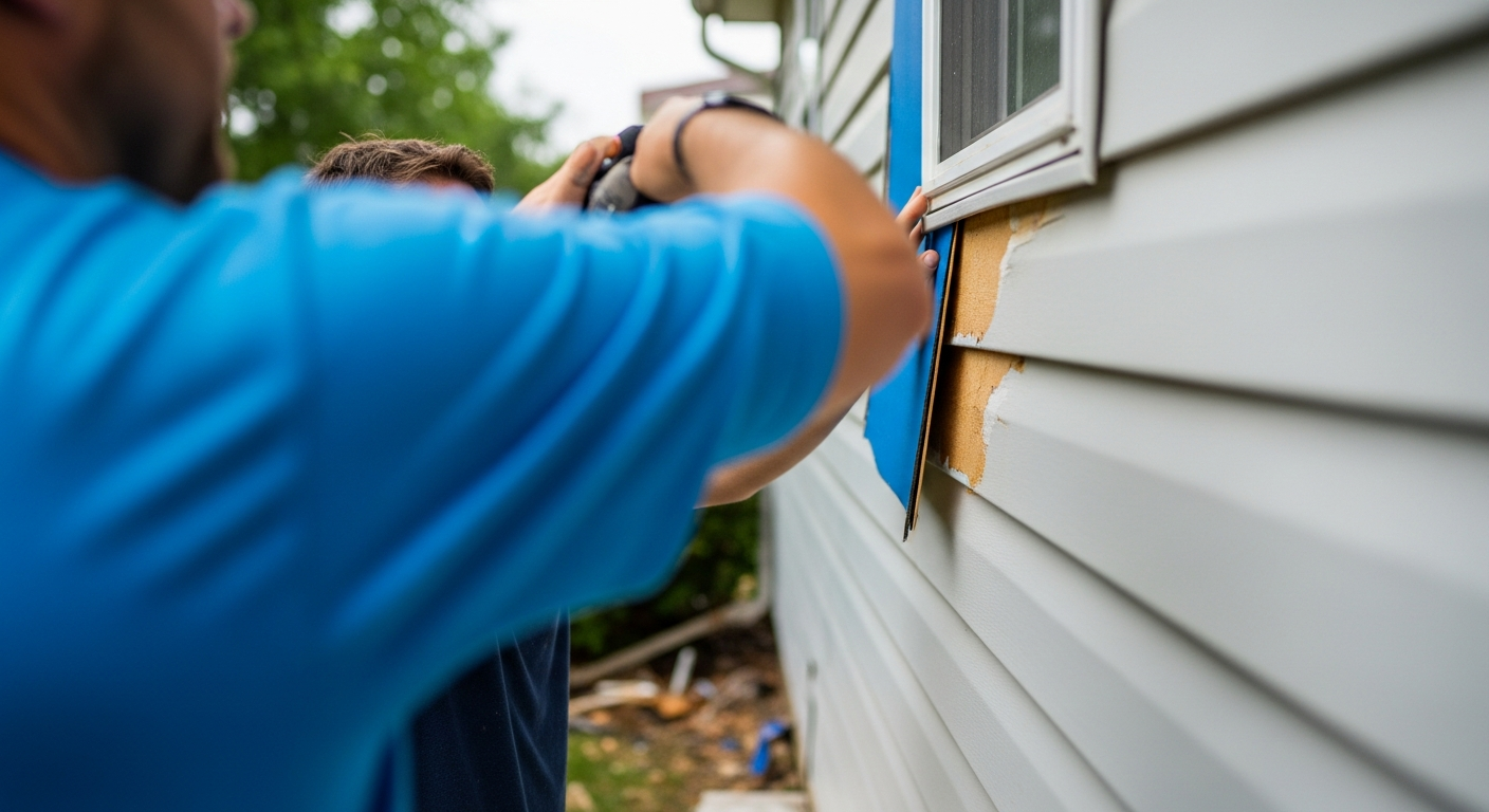 Brighton, IL Homes: How to Spot Hidden Siding Damage After Early Summer Thunderstorms and Hail — human element image