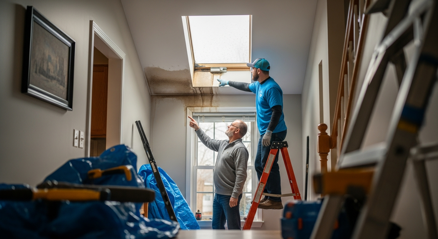 Collinsville's Skylight Woes: How Spring Storms and Summer Heat Stress Your Roof's Vulnerable Points — in-context / use-case image