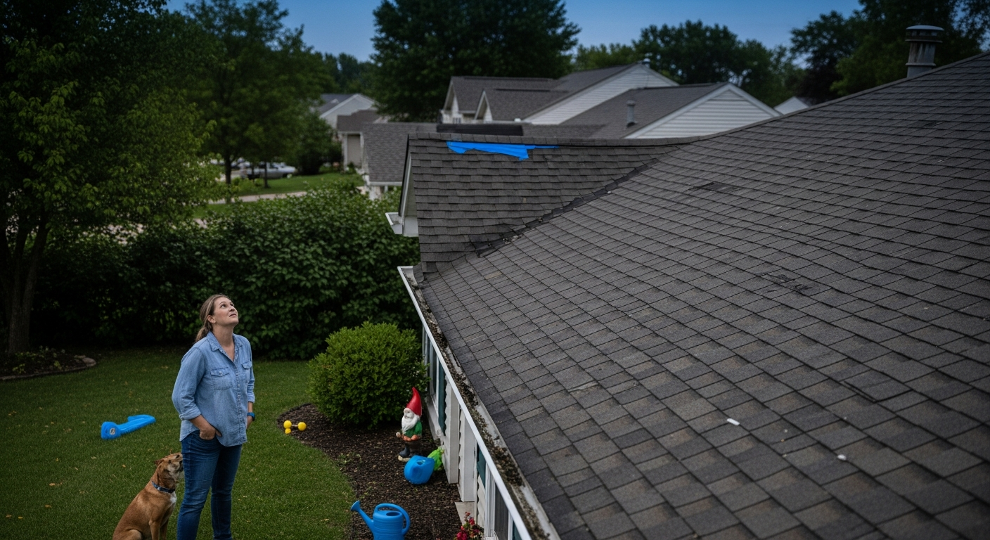 Cottage Hills' Hidden Threat: Spotting Subtle Wind & Hail Damage After Spring Storms Before Summer Worsens It — in-context / use-case image