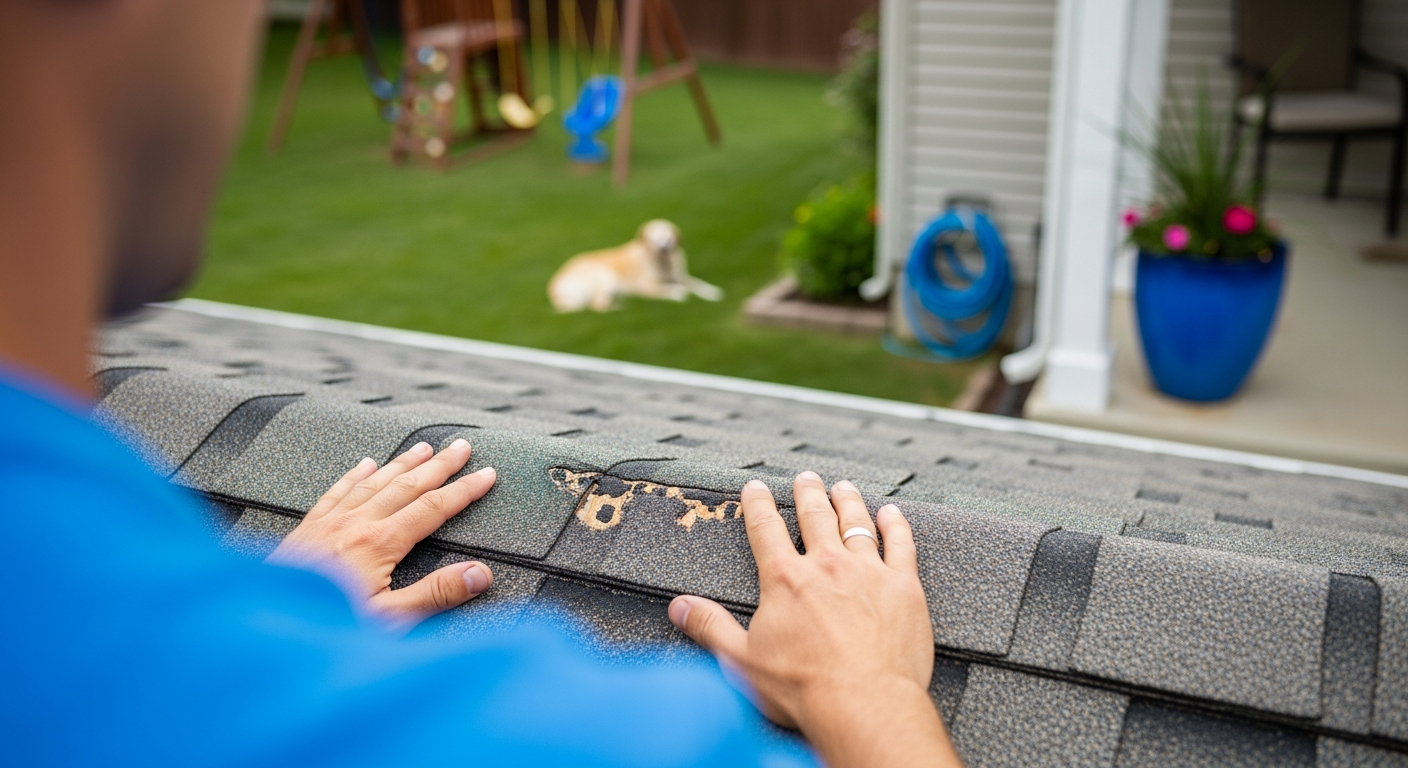 Granite City Homes: Why Spring's Rising Temperatures Cause Hidden Roof Shingle Blistering — human element image