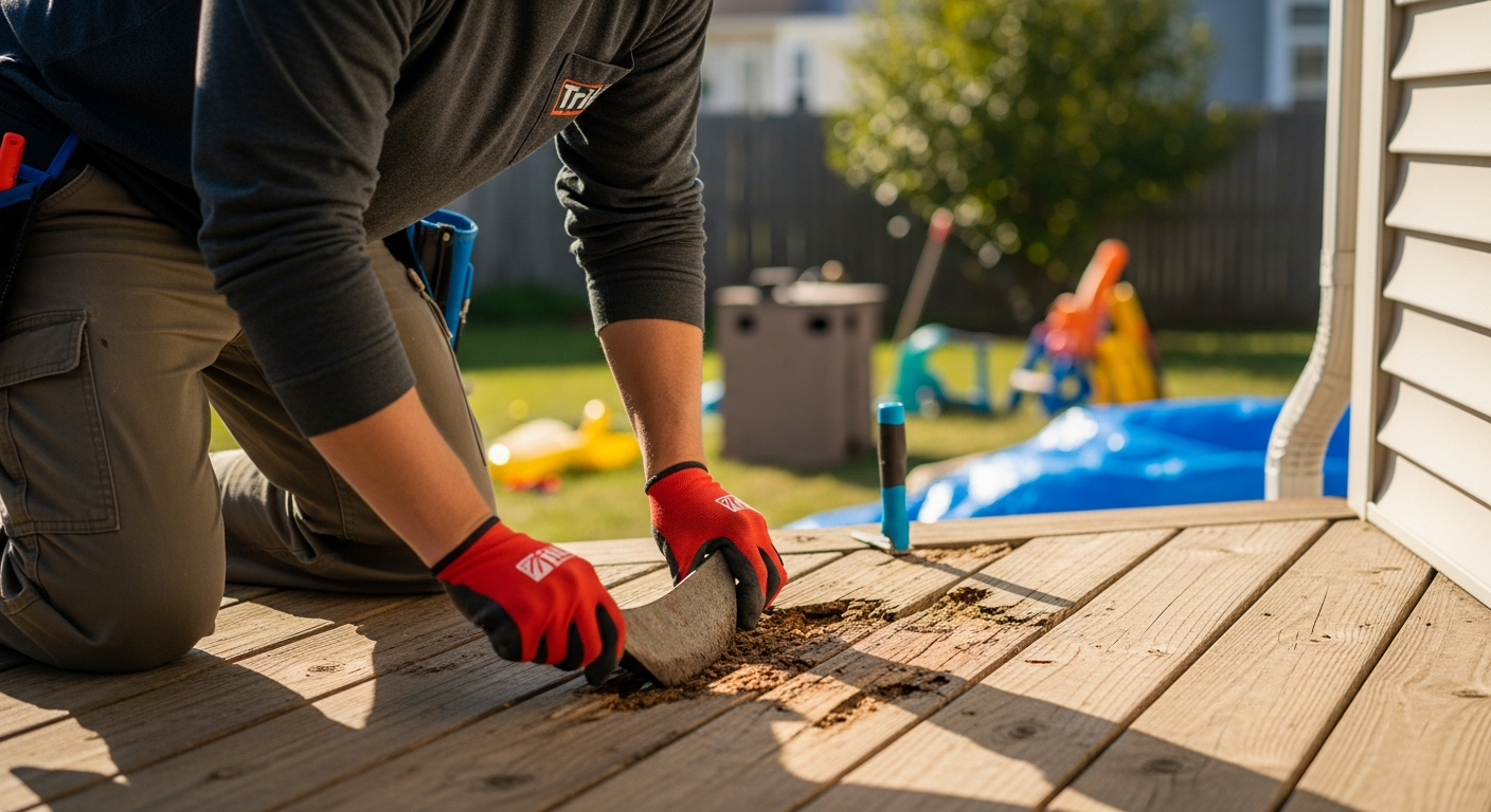 Maryville's Silent Threat: How Spring Rains and Summer Humidity Fuel Hidden Roof Deck Rot — human element image