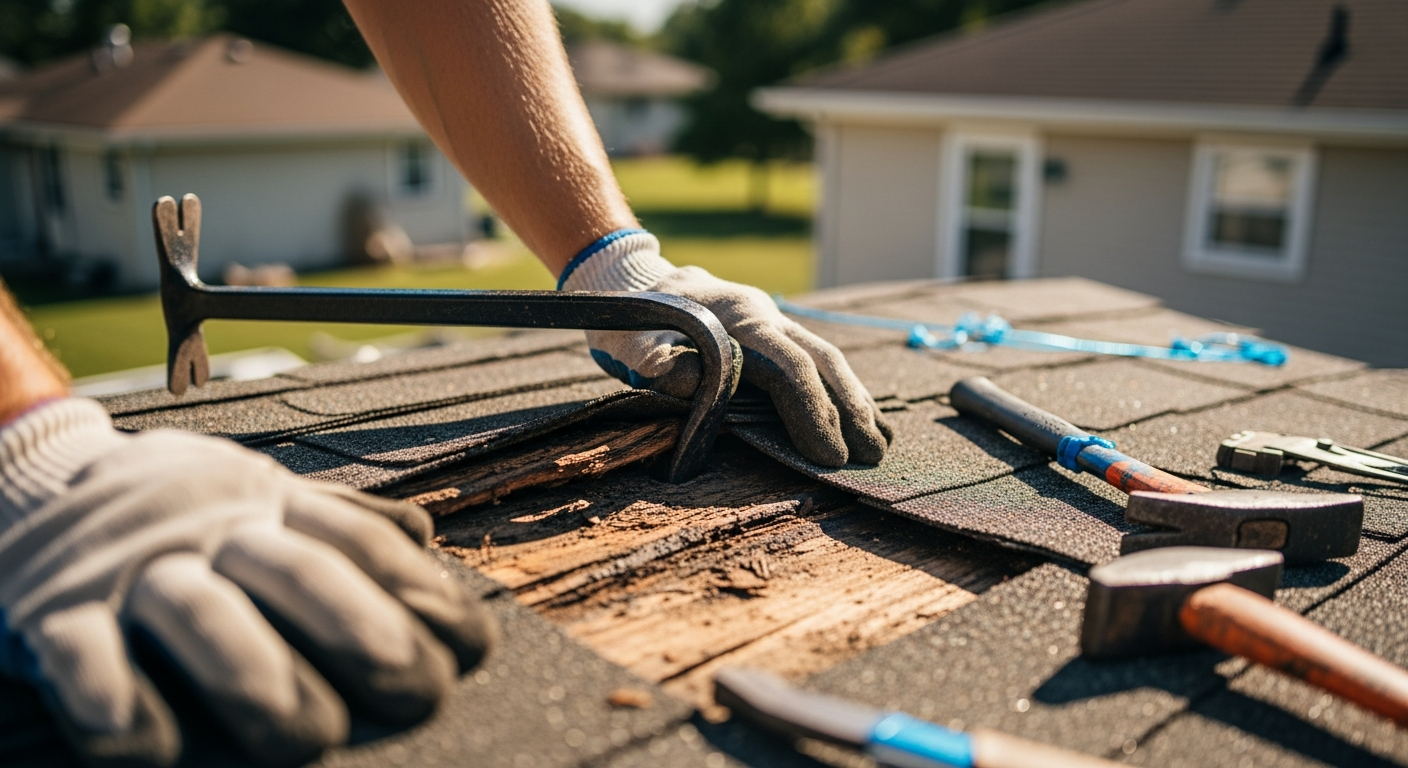 Maryville's Silent Threat: How Spring Rains and Summer Humidity Fuel Hidden Roof Deck Rot — process / how-it-works image