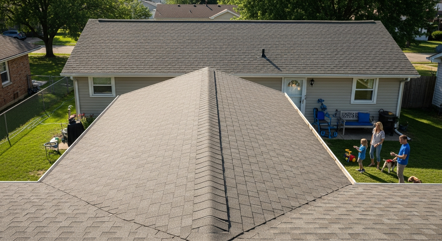 Wood River Homes: How Subtle Spring Hail Damage Leads to Costly Summer Roof Leaks — outcome / result image