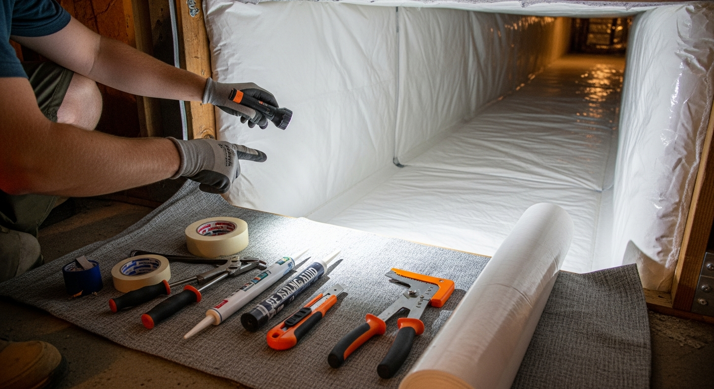 Ballwin, MO's Summer Air Quality: How Crawl Space Encapsulation Fights Humidity & Boosts Health — process / how-it-works image