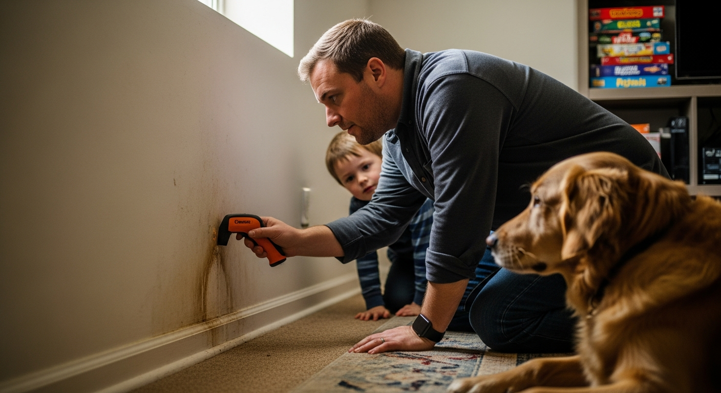 Belleville, IL's Humid Transition: Why Late Spring Moisture Makes Homes Prone to Hidden Mold & When to Test — in-context / use-case image