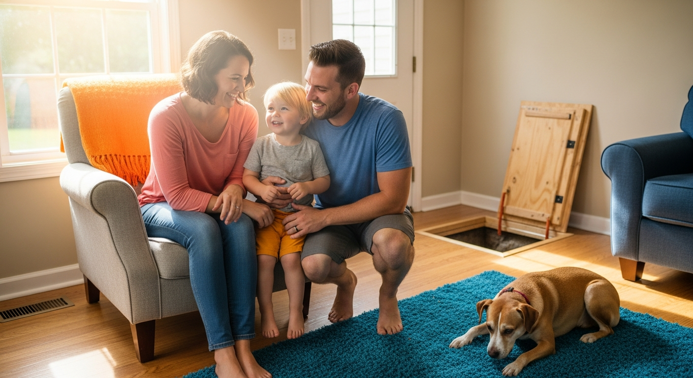 Festus, MO's Summer Secret: How Crawl Space Encapsulation Slashes AC Bills and Deters Pests — in-context / use-case image