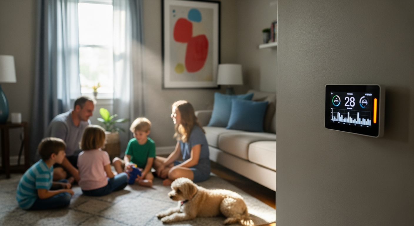 Maryland Heights' Summer Air: How Rising Humidity and AC Use Can Trap Pollutants & Trigger Mold Growth — in-context / use-case image