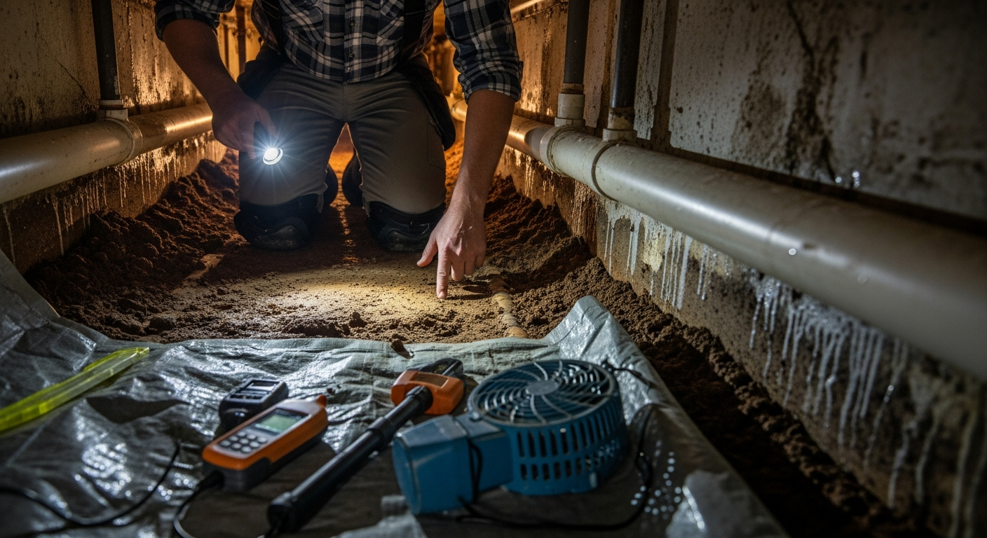 Spring Thaw & Your Crawl Space: Preventing Moisture, Mold, and Radon in St. Charles, MO Homes — process / how-it-works image