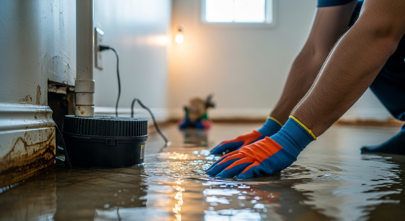 Collinsville's Spring Storm Threat: How Sump Pump Failures Lead to Basement Flooding — process / how-it-works image
