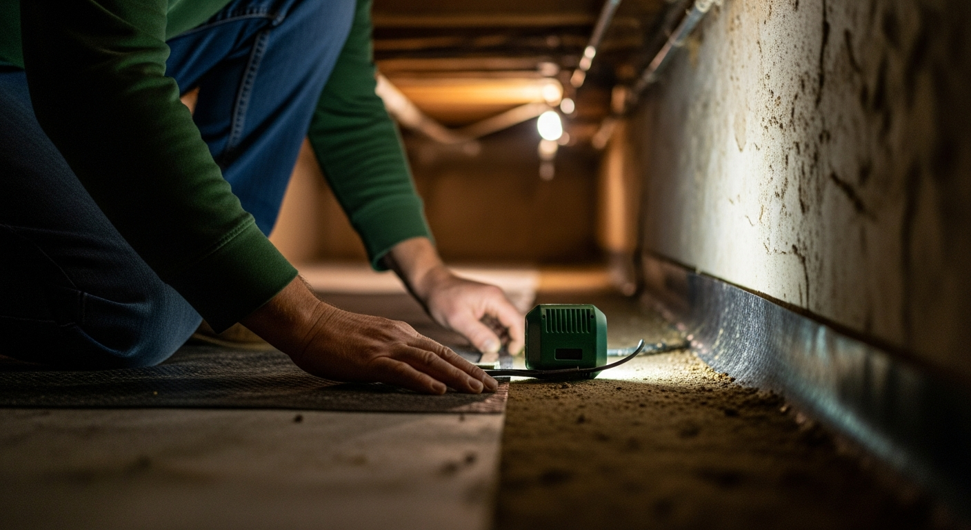 Dupo, IL's Summer Humidity Threat: Protecting Older Homes from Crawl Space Moisture and Hidden Mold — human element image