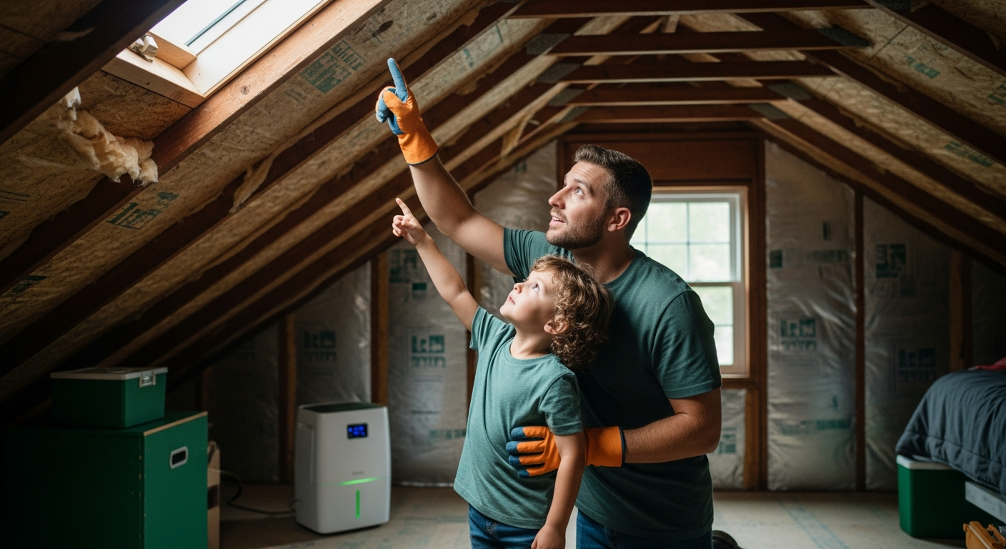East Alton, IL's Summer Attic Alert: Preventing Hidden Mold from High Humidity and Poor Ventilation — in-context / use-case image