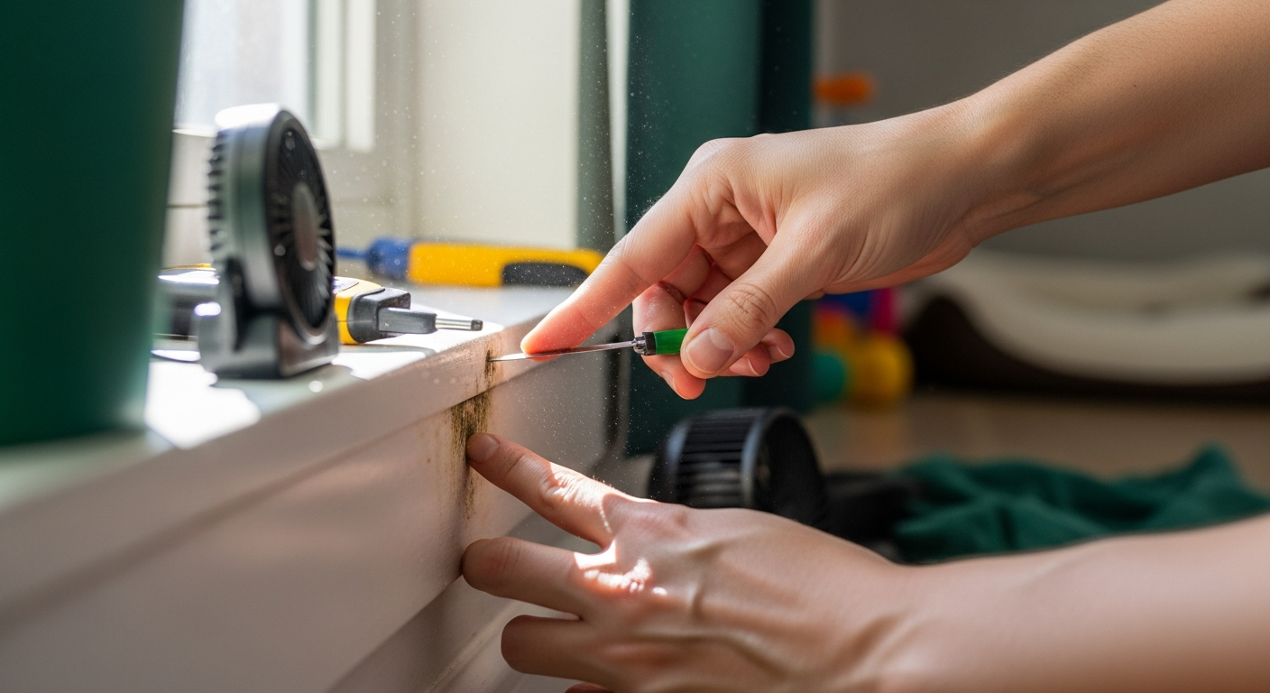 Grafton, IL's Riverbend Humidity: Why Minor Summer Leaks Turn into Major Mold Problems & Lingering Odors — process / how-it-works image