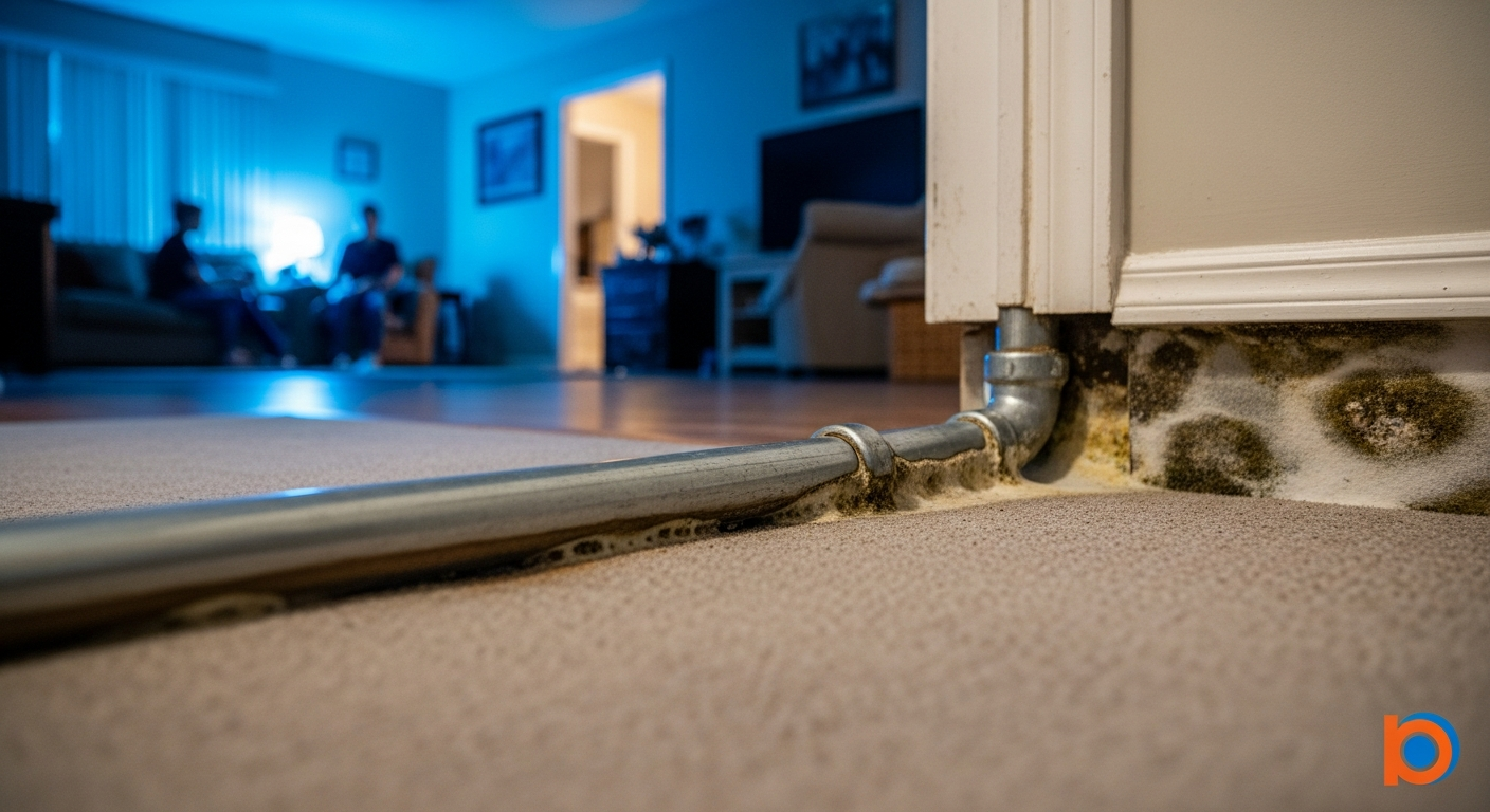 Granite City's Older Homes: Spring Plumbing Leaks and Hidden Mold Risks from Galvanized Pipes — in-context / use-case image
