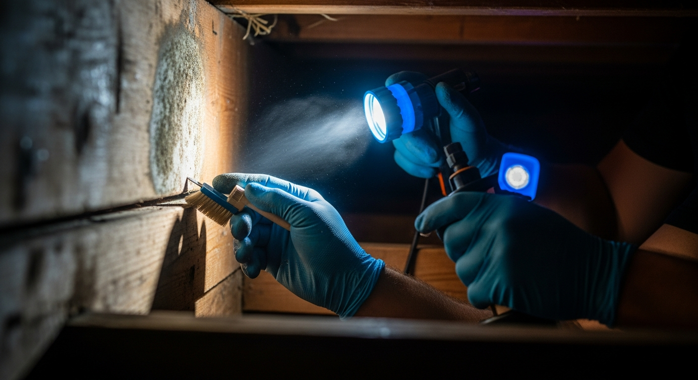 Highland, IL's Hidden Hazard: How Spring Humidity Causes Crawl Space Mold and What to Do — process / how-it-works image