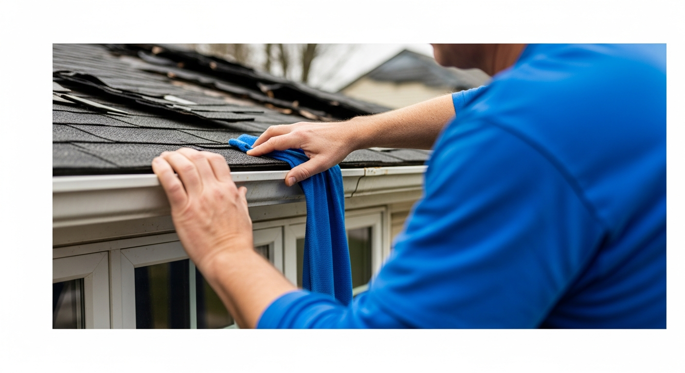 Maryville, IL's Spring Storms: Protecting Your Roof and Windows from Water Damage — human element image