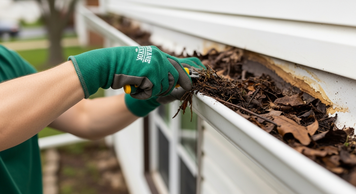 Roxana, IL's Spring Storms: How Clogged Gutters Lead to Foundation Water Damage and Basement Leaks — process / how-it-works image