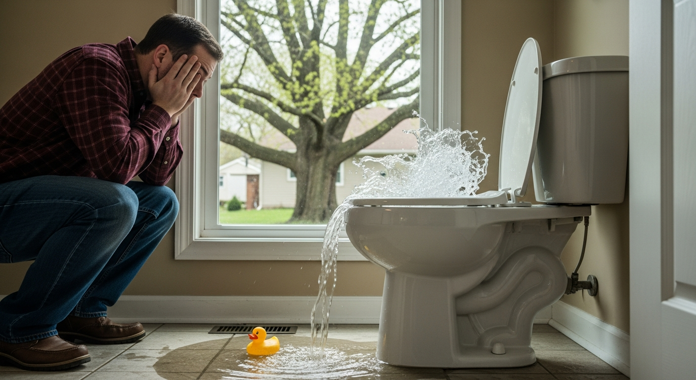 St. Jacob, IL's Hidden Hazard: How Summer Tree Root Growth & Heavy Rain Cause Sewer Backups in Older Homes — process / how-it-works image
