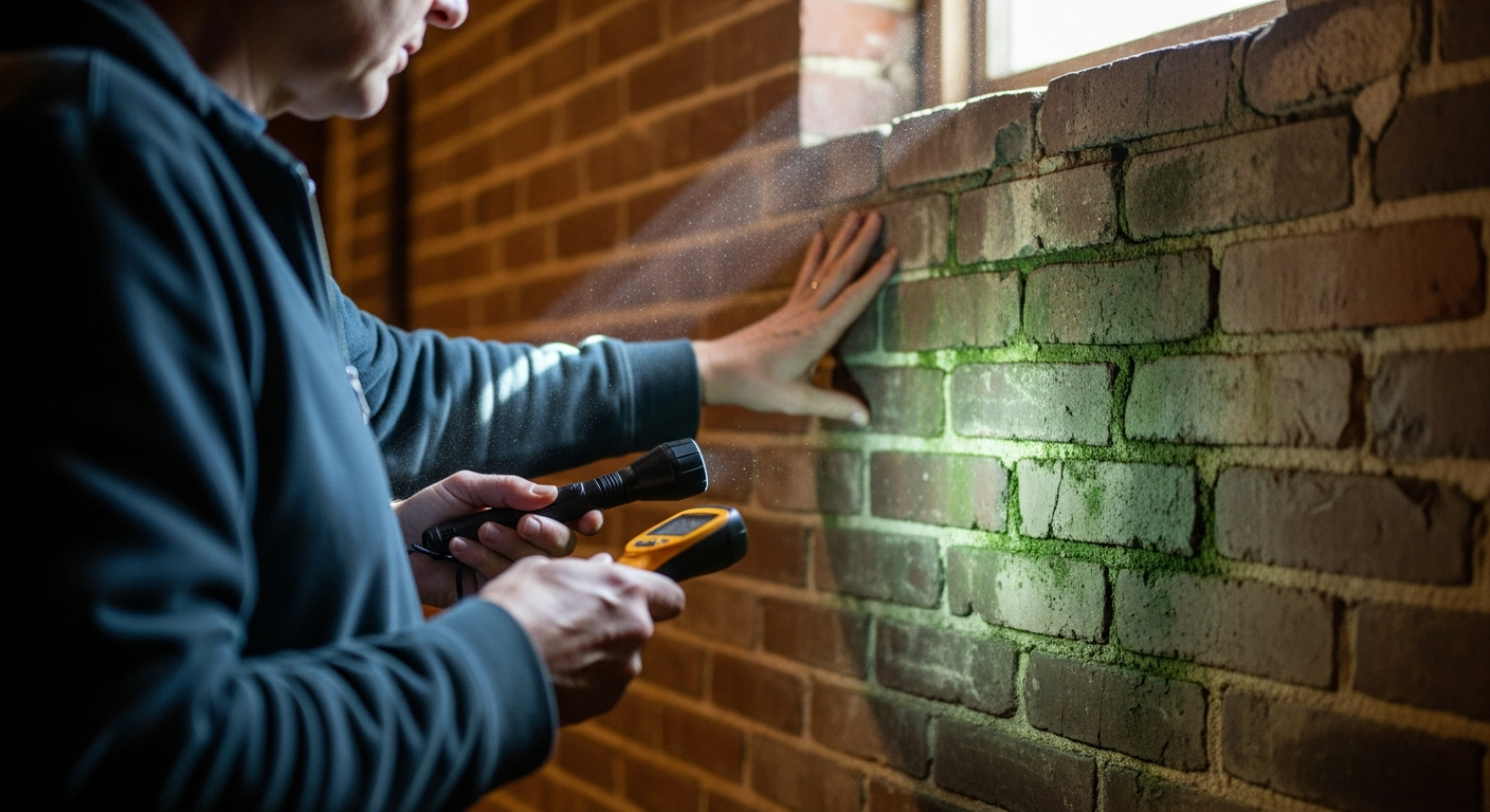 St. Louis City's Historic Brick Basements: Identifying Hidden Mold Risks from Persistent Spring Dampness, human element image