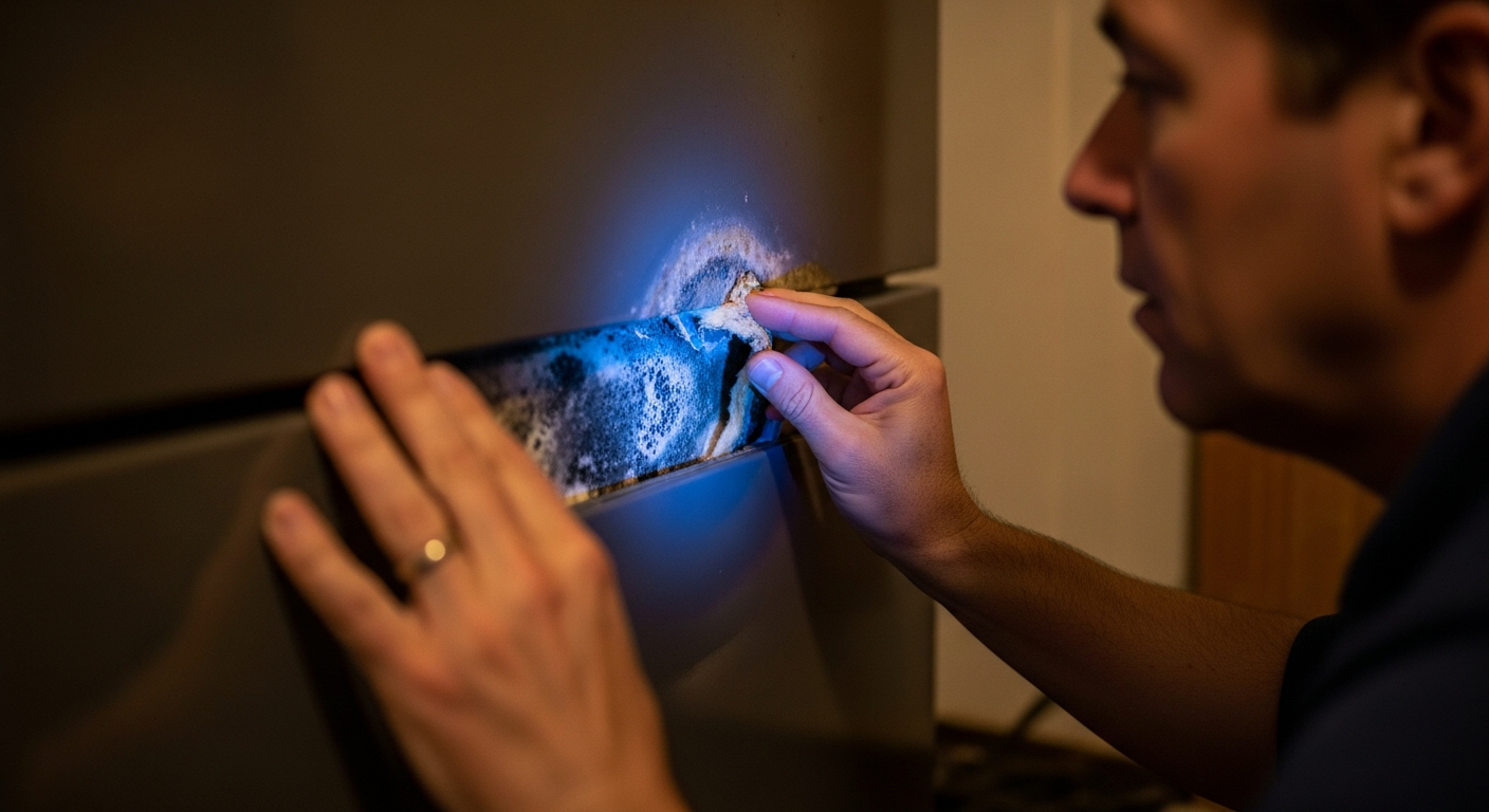 Troy, IL's Spring Humidity: Detecting Hidden Mold Behind Walls in Older and Newer Homes — human element image
