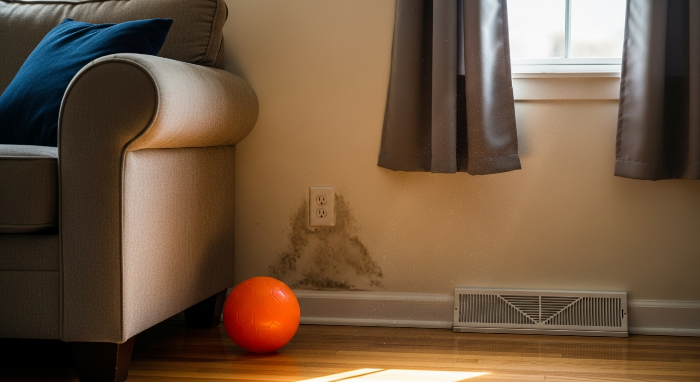 Troy, IL's Spring Humidity: Detecting Hidden Mold Behind Walls in Older and Newer Homes — in-context / use-case image