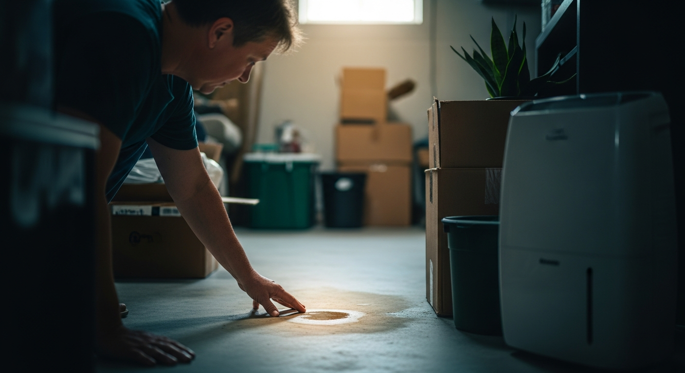 Worden, IL's Summer Basement Mystery: Uncovering the Causes of Musty Smells and Hidden Moisture — human element image